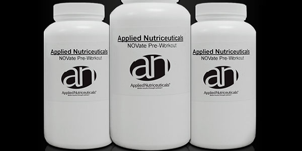 Applied Nutriceuticals preview the Innovation Series formula NOVate pre-workout