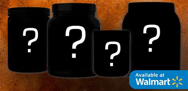 Body Fortress asking fans what their mystery Walmart supplements may be