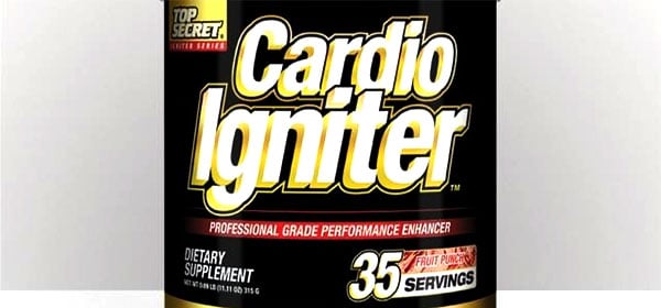 Top Secret's Cardio Igniter spotted in it's updated label theme