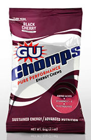 GU introduces eighth GU Chomp flavor black cherry