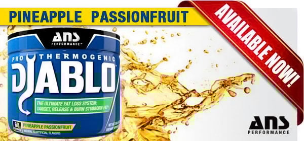 ANS Performance launch pineapple passionfruit Diablo direct