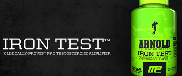Detailed look at Muscle Pharm's upcoming Arnold Series supplement Iron Test
