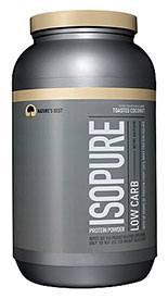 Nature's Best toasted coconut Low Carb Isopure launched at GNC