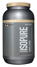 Nature's Best toasted coconut Low Carb Isopure launched at GNC Nature's Best toasted coconut Low Carb Isopure launched at GNC