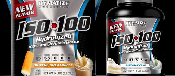 Dymatize launch flavor number nine for ISO 100 with orange dreamsicle