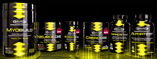 Muscletech shrink their Concentrate Series range online Muscletech shrink their Concentrate Series range online