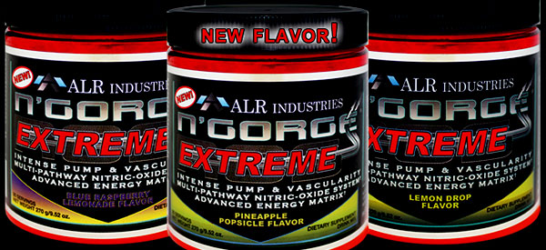 ALR Industries announce their pre-workout sequel N'Gorge NOS Extreme ALR Industries announce their pre-workout sequel N'Gorge NOS Extreme