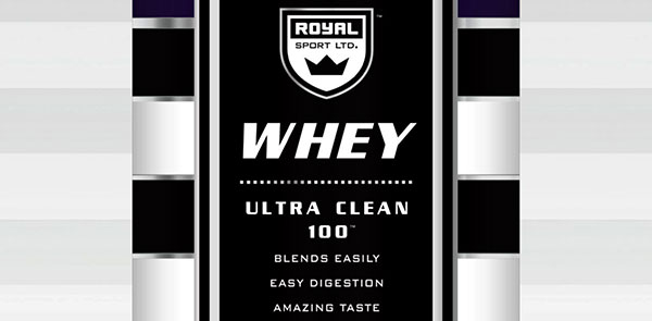 Royal Sport's sixth supplement confirmed as Whey Ultra Clean 100