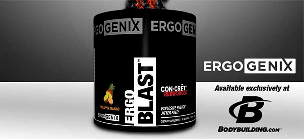 ErgoGenix adding two new flavors to their pre-workout ErgoBlast
