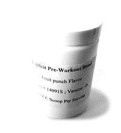 Explicit confirm upcoming pre-workout at sampling stage Explicit confirm upcoming pre-workout at sampling stage