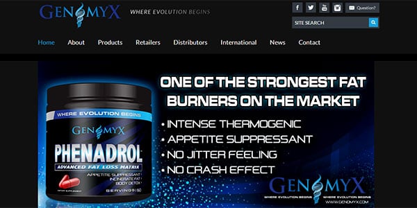 Genomyx update their website with the Lecheek Nutrition theme