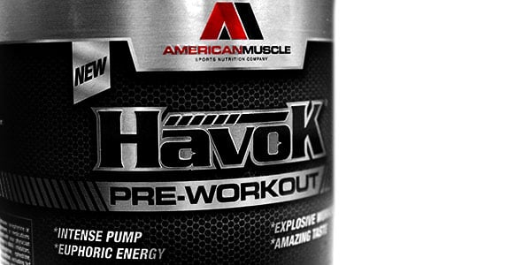 Review of American Muscle's updated pre-workout Havok Review of American Muscle's updated pre-workout Havok
