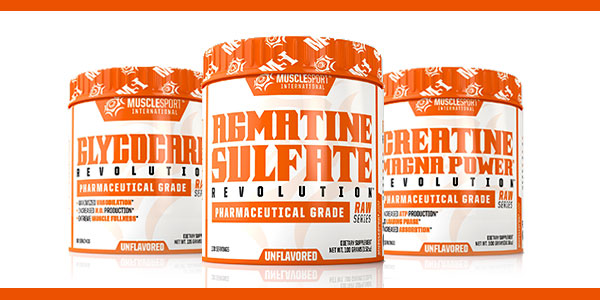Muscle Sport show off their Raw Series rebranding Muscle Sport show off their Raw Series rebranding