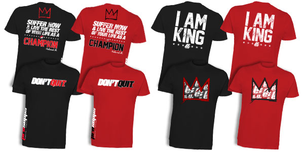 Pro Supps detail their I Am King tee and reveal the Don't Quit tee Pro Supps detail their I Am King tee and reveal the Don't Quit tee