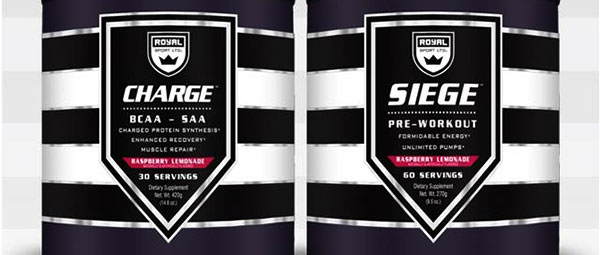 Royal Sport reveal raspberry lemonade Charge and Siege Royal Sport reveal raspberry lemonade Charge and Siege