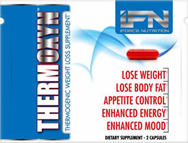 Two capsules packets of iForce Thermoxyn spotted Two capsules packets of iForce Thermoxyn spotted