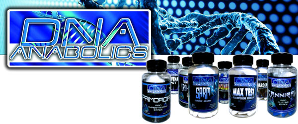 Introducing DNA Anabolics and their dedicated line of supplements