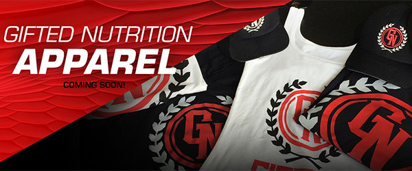 Gifted Nutrition confirm the coming of Gifted apparel Gifted Nutrition confirm the coming of Gifted apparel