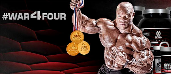 Phil Heath announces Gifted Nutrition and starts taking pre-orders Phil Heath announces Gifted Nutrition and starts taking pre-orders