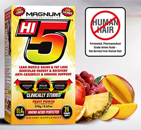 Magnum confirm the launch of their new hair free amino Hi5