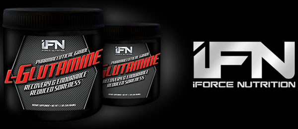 iForce Nutrition's new individual L-Glutamine showing up for around $25