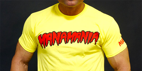MAN Sport's Manamania tee now available for a limited time