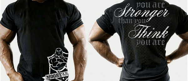 Moore Muscle stronger than you think tee now on sale