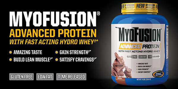 Gaspari's new Myofusion Advanced now showing up in stores Gaspari's new Myofusion Advanced now showing up in stores