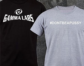 Gamma Labs launch two new limited edition teesa Gamma Labs launch two new limited edition teesa