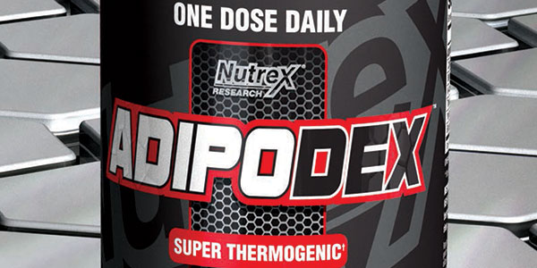 Contents of Nutrex's new super thermogenic Adipodex