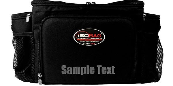 Isolator Fitness now offering custom embroidered IsoBags Isolator Fitness now offering custom embroidered IsoBags