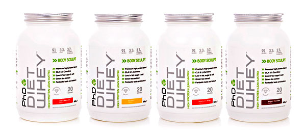 PhD Nutrition introduce seven new Diet Whey variants