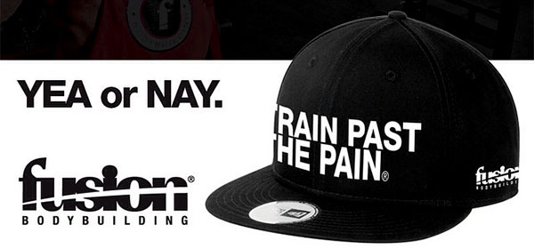 Fusion asking fans for feedback on their upcoming Train Past the Pain snapback Fusion asking fans for feedback on their upcoming Train Past the Pain snapback