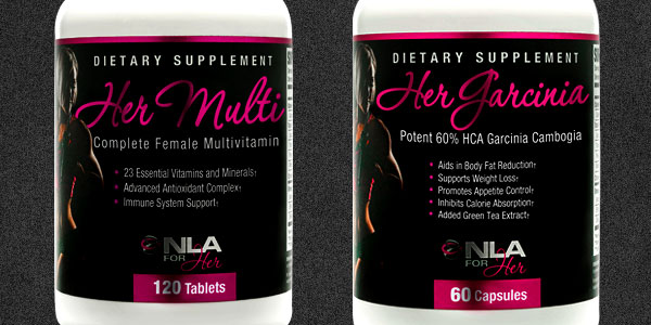 Two more basic supplements confirmed for NLA For Her, Her Multi and Her Garcinia Two more basic supplements confirmed for NLA For Her, Her Multi and Her Garcinia