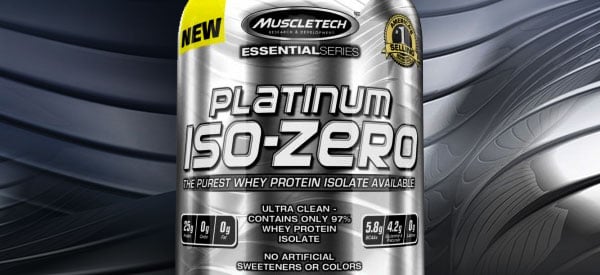 Muscletech's flavorless Iso-Zero now available in vanilla