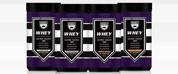 Be one of the first to try Royal Sport's new Whey Ultra Clean 100