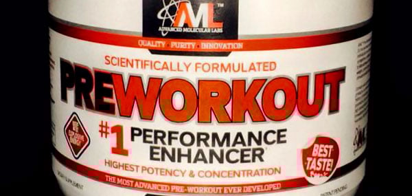 Advanced Molecular Labs suitably name their pre-workout Advanced Molecular Labs suitably name their pre-workout