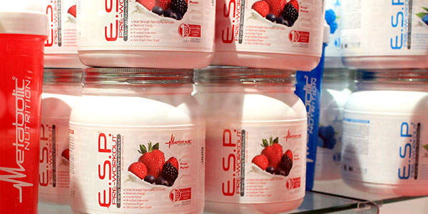 Metabolic's 500mg of caffeine pre-workout ESP Metabolic's 500mg of caffeine pre-workout ESP