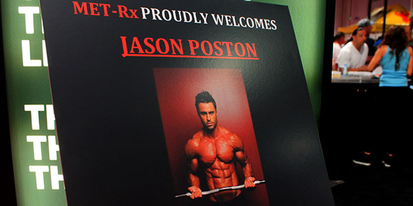 MET-Rx welcome IFBB men's physique competitor Jason Poston