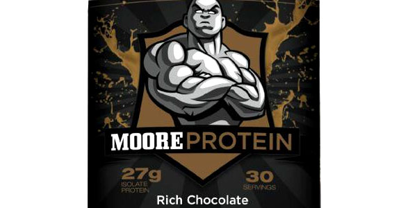 Moore Muscle supporting muscular dystrophy with Moore Protein sales