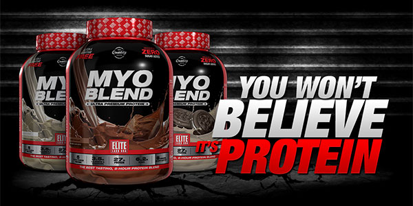 Elite Labs reveal and release their third protein powder Myo Blend Elite Labs reveal and release their third protein powder Myo Blend
