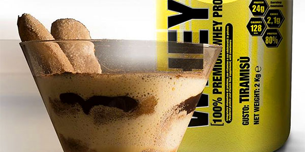 4+ Nutrition name flavor number two for Whey+ tiramisu