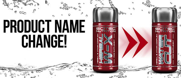 Scitec return the name of another supplement Water Cut
