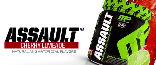 Muscle Pharm's cherry limeade Assault now available