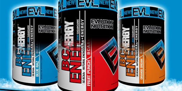 Relabeled EVL BCAA Energies featuring brighter and more welcoming colors