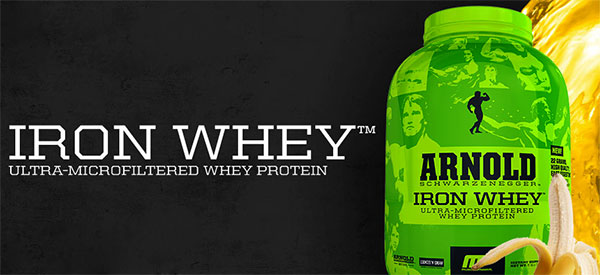 Muscle Pharm set to knock Iron Whey menu up to six with banana swirl Muscle Pharm set to knock Iron Whey menu up to six with banana swirl