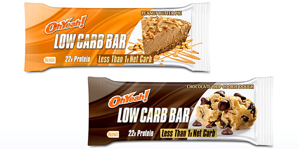 Oh Yeah's new Low Carb Bar exclusive to their distributor Prometeus Oh Yeah's new Low Carb Bar exclusive to their distributor Prometeus