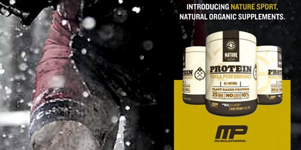 Muscle Pharm unveil their natural organic range of supplements Nature Sport
