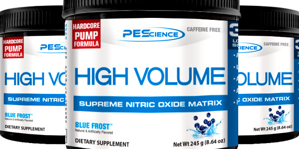 PES ready to enter the pump pre-workout market with High Volume