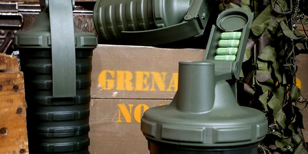 Grenade preview their new custom grenade shaker